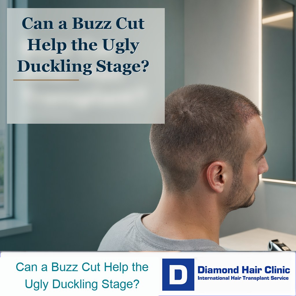 Can a Buzz Cut After Hair Transplant Really Help the Ugly Duckling Phase?