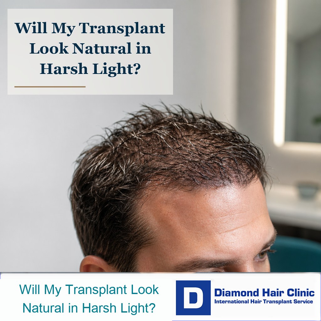 Will My Hair Transplant Look Natural in Harsh Light, Wind, and Wet Hair?