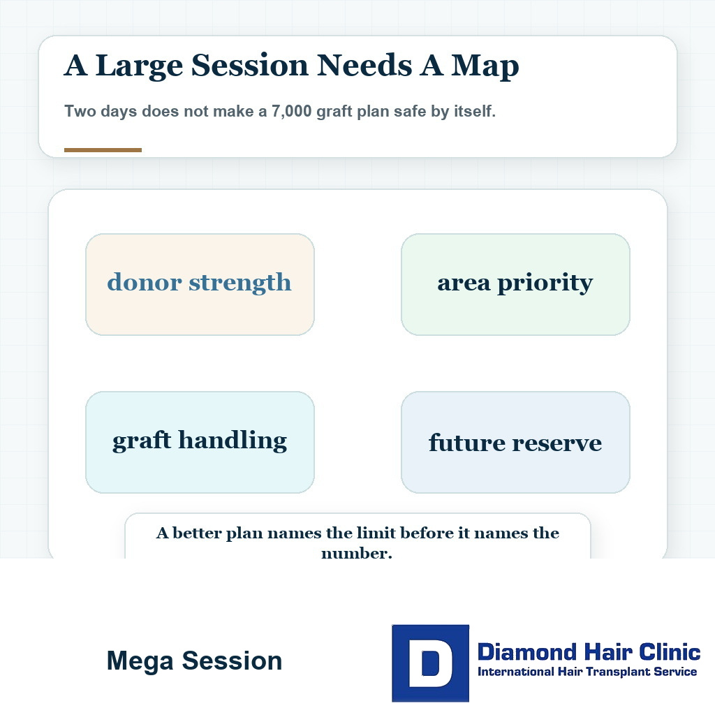 Safety checks before accepting a 7,000 graft hair transplant plan