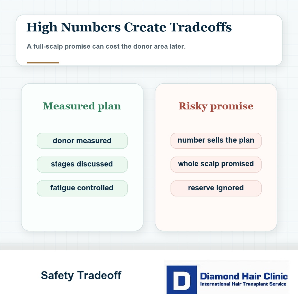 Safer and riskier signs in a two-day mega session