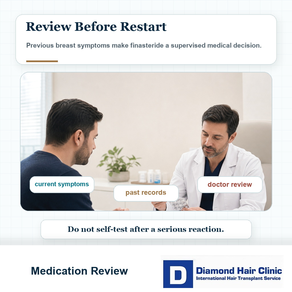 Supervised finasteride review after gynecomastia or hormone sensitivity