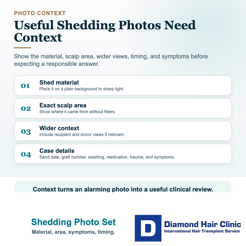 Is Shedding 2.5 Months After Hair Transplant Permanent Graft Loss? visual explaining shedding photo set