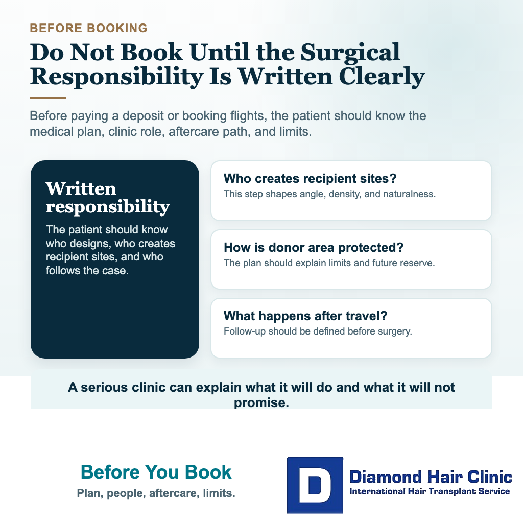 How Should You Choose a Hair Transplant Clinic in Turkey? visual explaining before you book