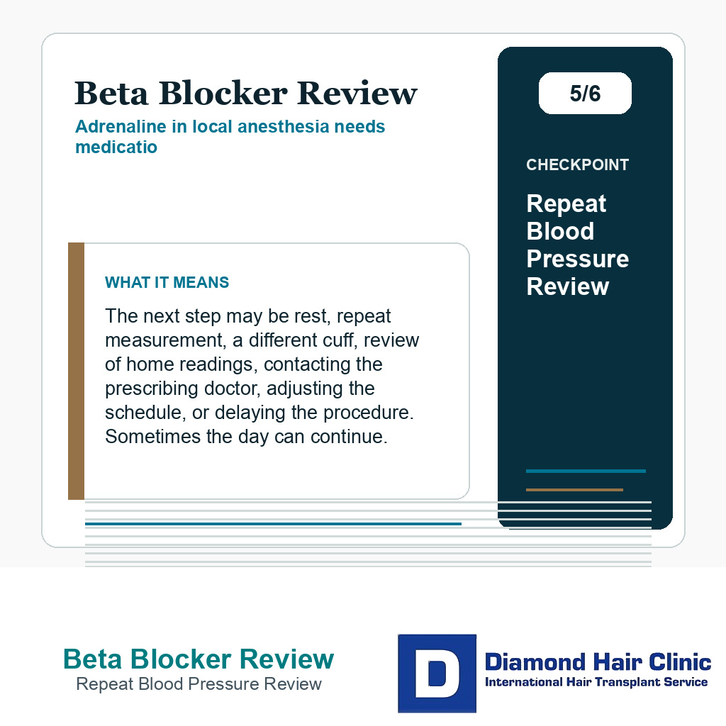 Beta Blocker Review carousel slide about repeat blood pressure review