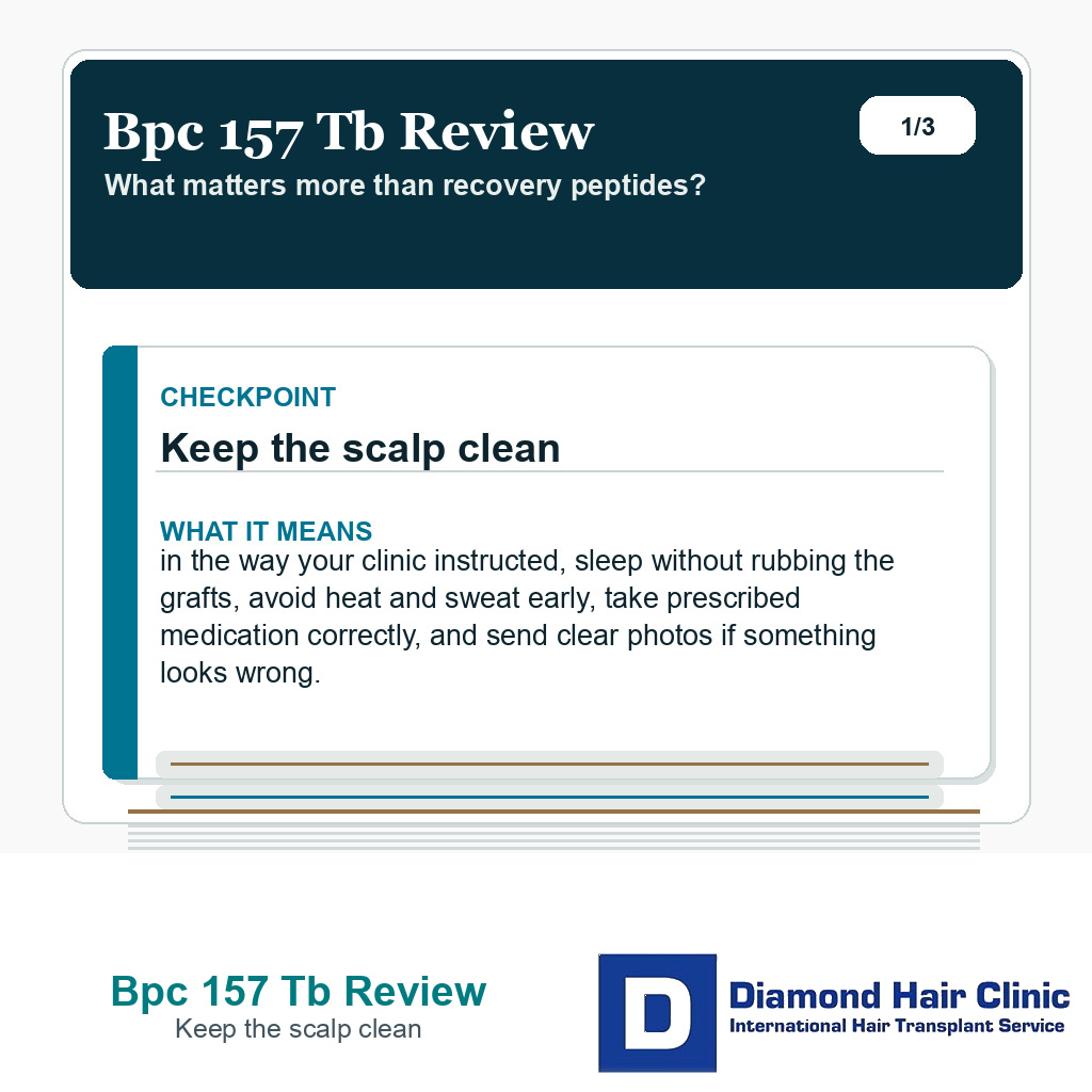 Bpc 157 Tb Review carousel slide about keep the scalp clean