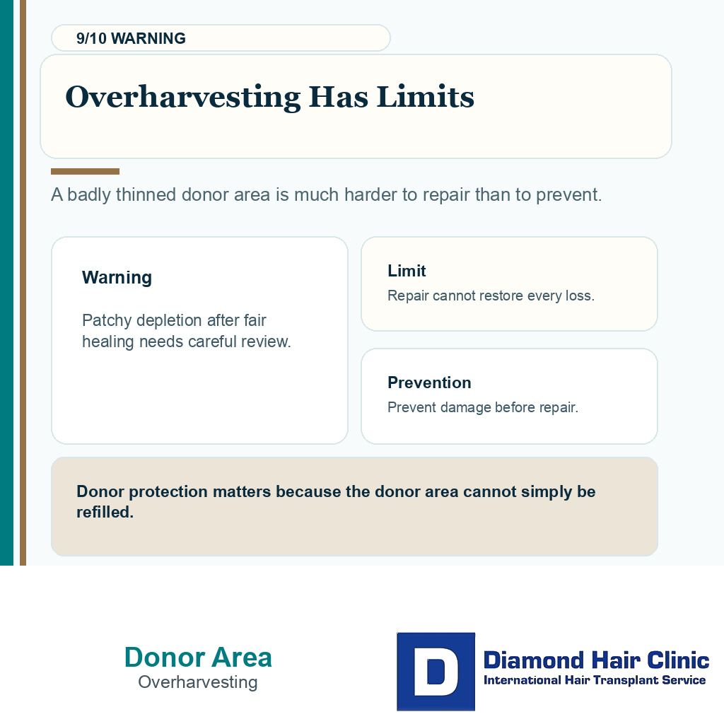 Donor area carousel slide 9 explaining overharvesting limits