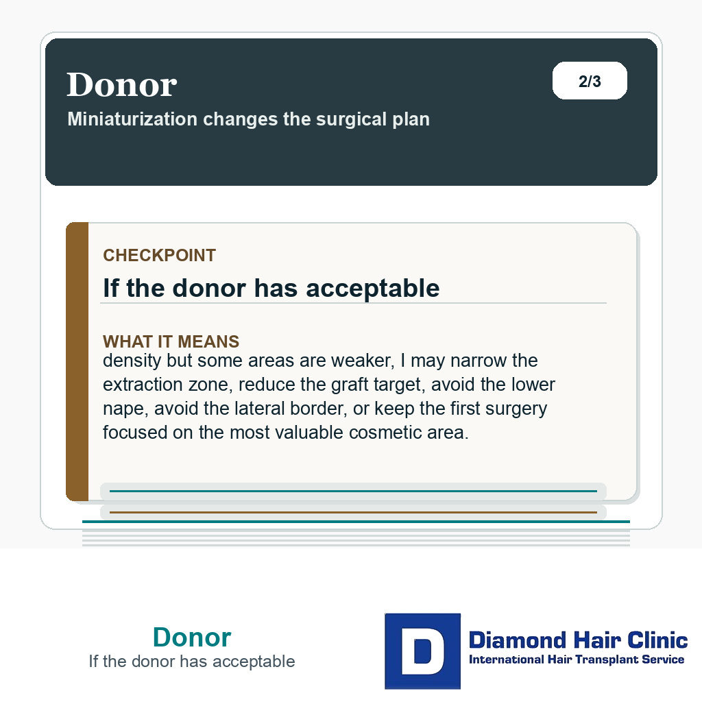 Donor carousel slide about if the donor has acceptable