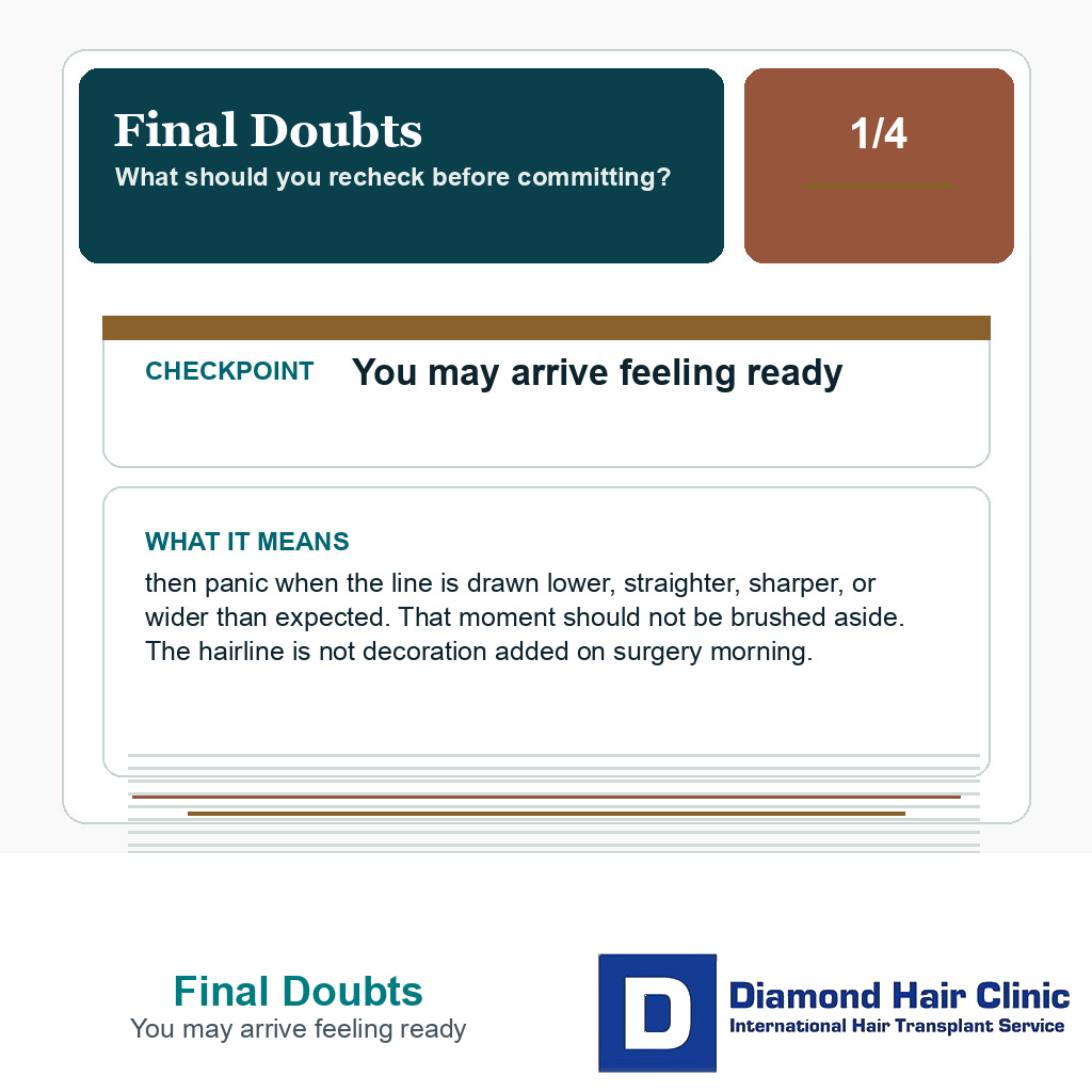 Final Doubts carousel slide about you may arrive feeling ready