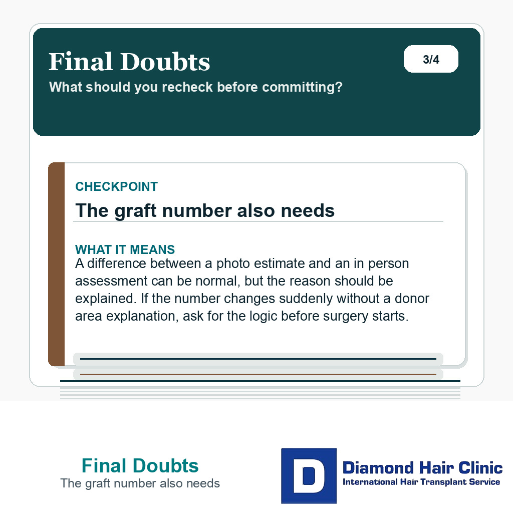 Final Doubts carousel slide about the graft number also needs