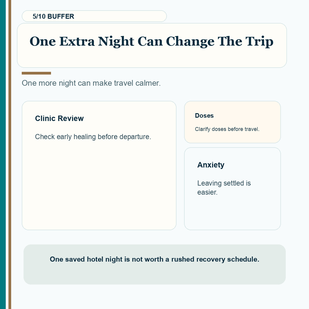 Flying after hair transplant slide 5 of 10 about an extra night buys safer review