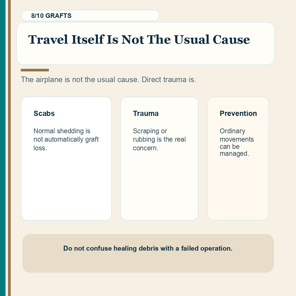 Flying after hair transplant slide 8 of 10 about travel rarely removes grafts alone