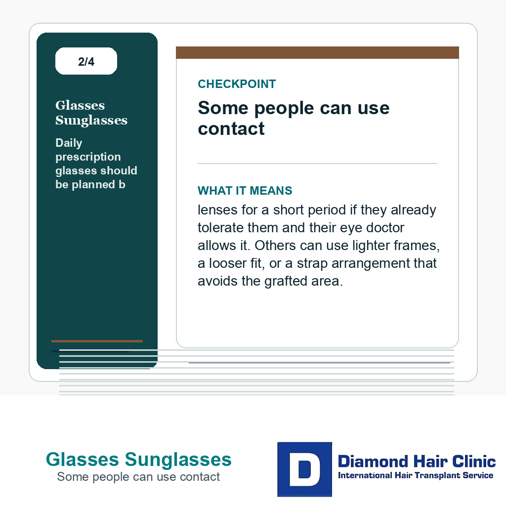 Glasses Sunglasses carousel slide about some people can use contact