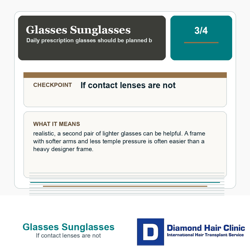 Glasses Sunglasses carousel slide about if contact lenses are not