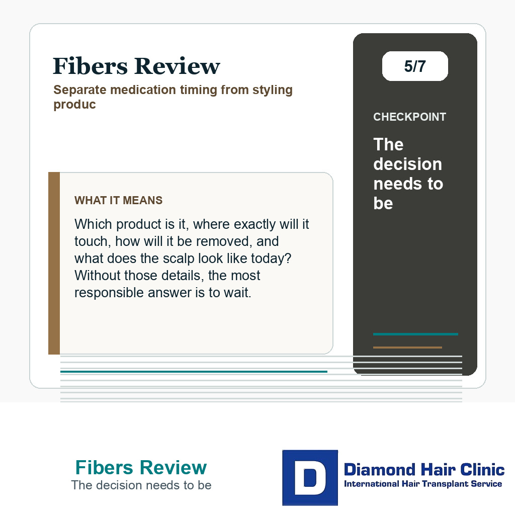 Fibers Review carousel slide about the decision needs to be