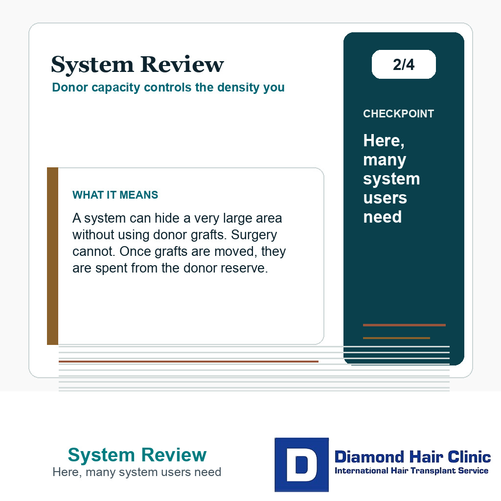 System Review carousel slide about here, many system users need