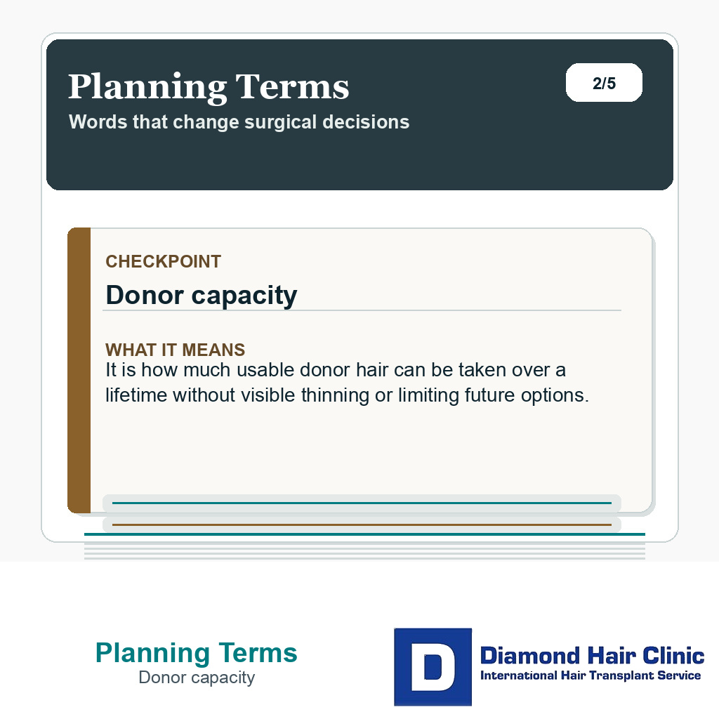 Planning Terms carousel slide about donor capacity