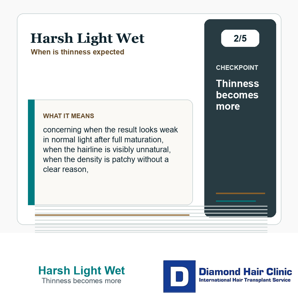 Harsh Light Wet carousel slide about thinness becomes more