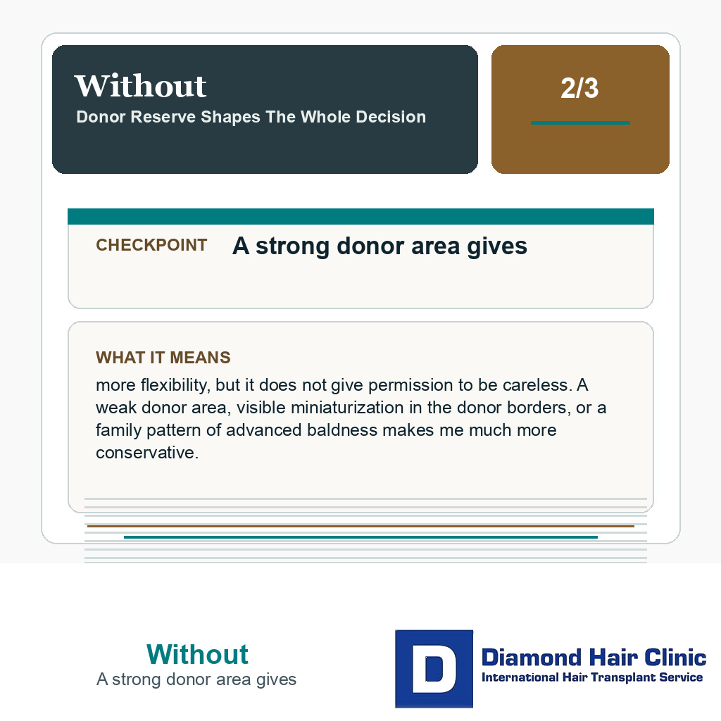 Without carousel slide about a strong donor area gives