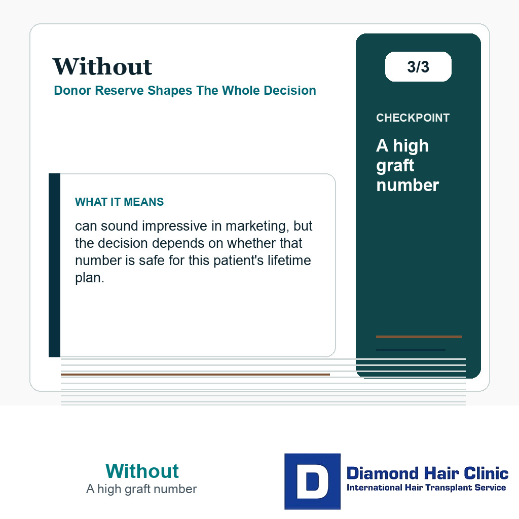 Without carousel slide about a high graft number