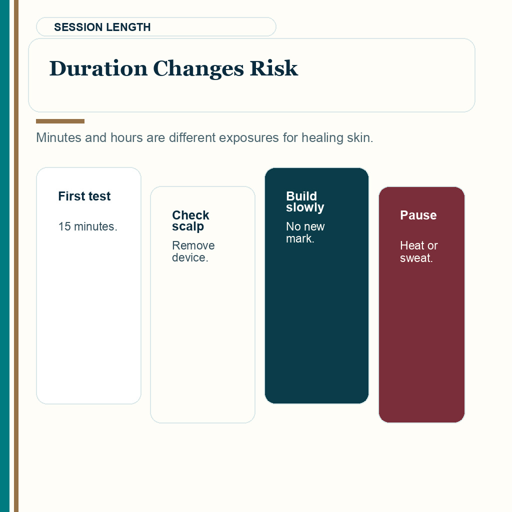Headphones after hair transplant slide 7 explaining duration changes risk