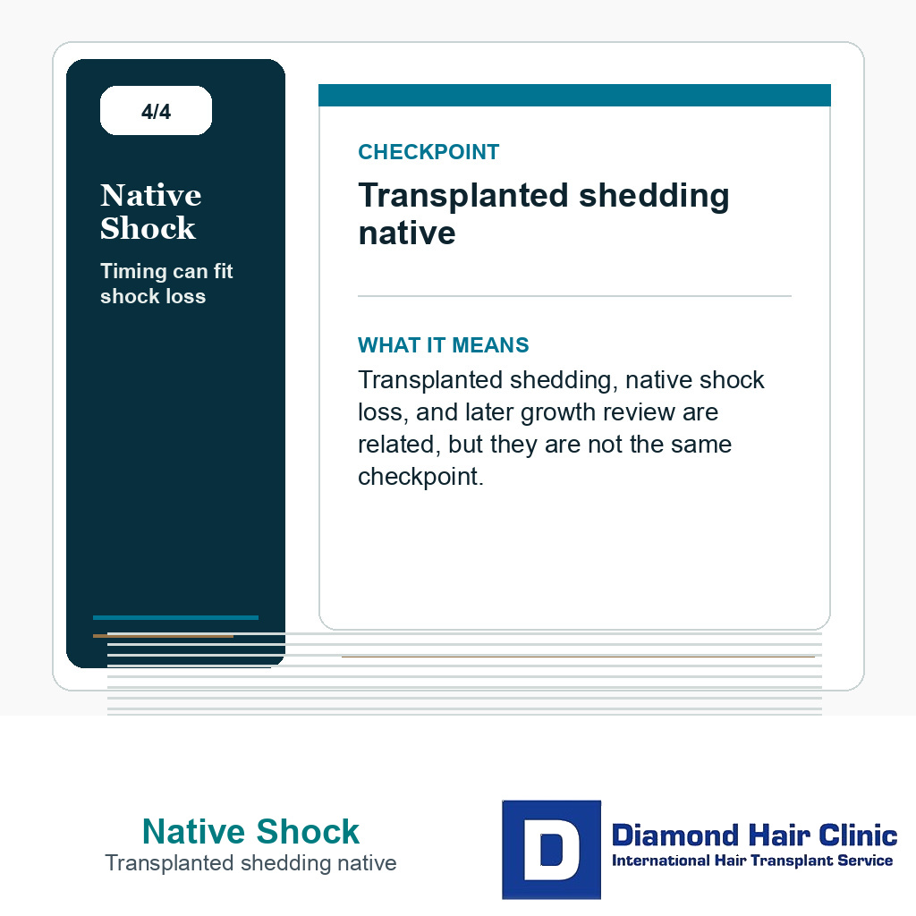 Native Shock carousel slide about transplanted shedding native
