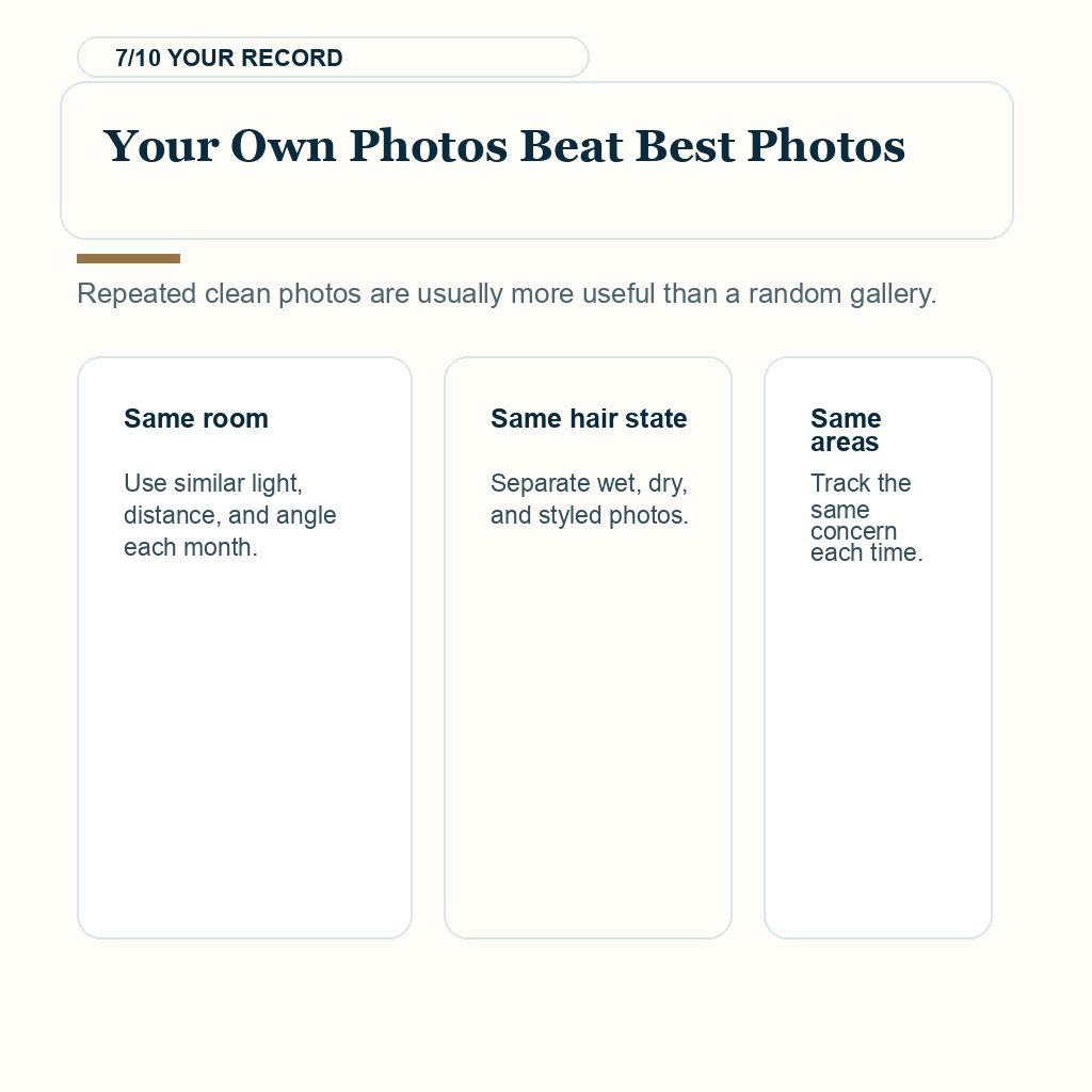 Online hair transplant photo review slide 7 explaining your own trend wins