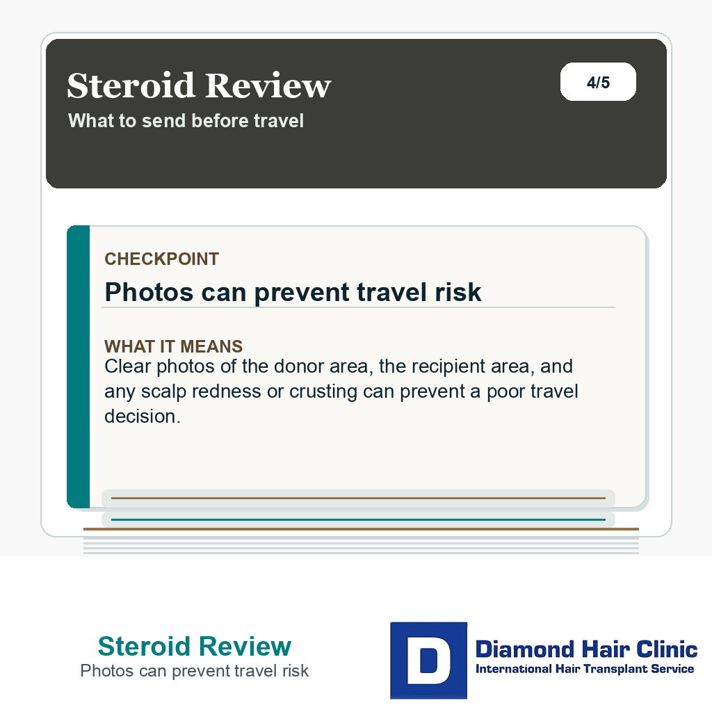 Steroid Review carousel slide about photos can prevent travel risk