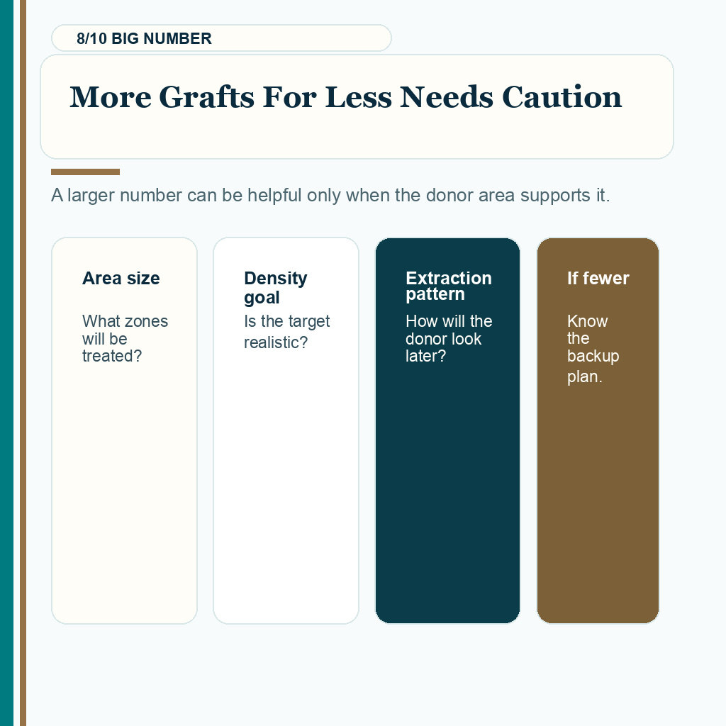 Price per graft hair transplant slide 8 explaining more grafts for less