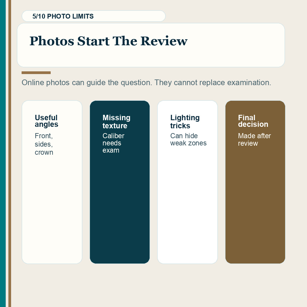 Hair transplant second opinion slide 5 explaining photos start but do not finish the review