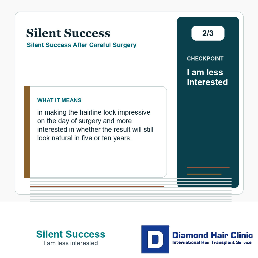 Silent Success carousel slide about i am less interested