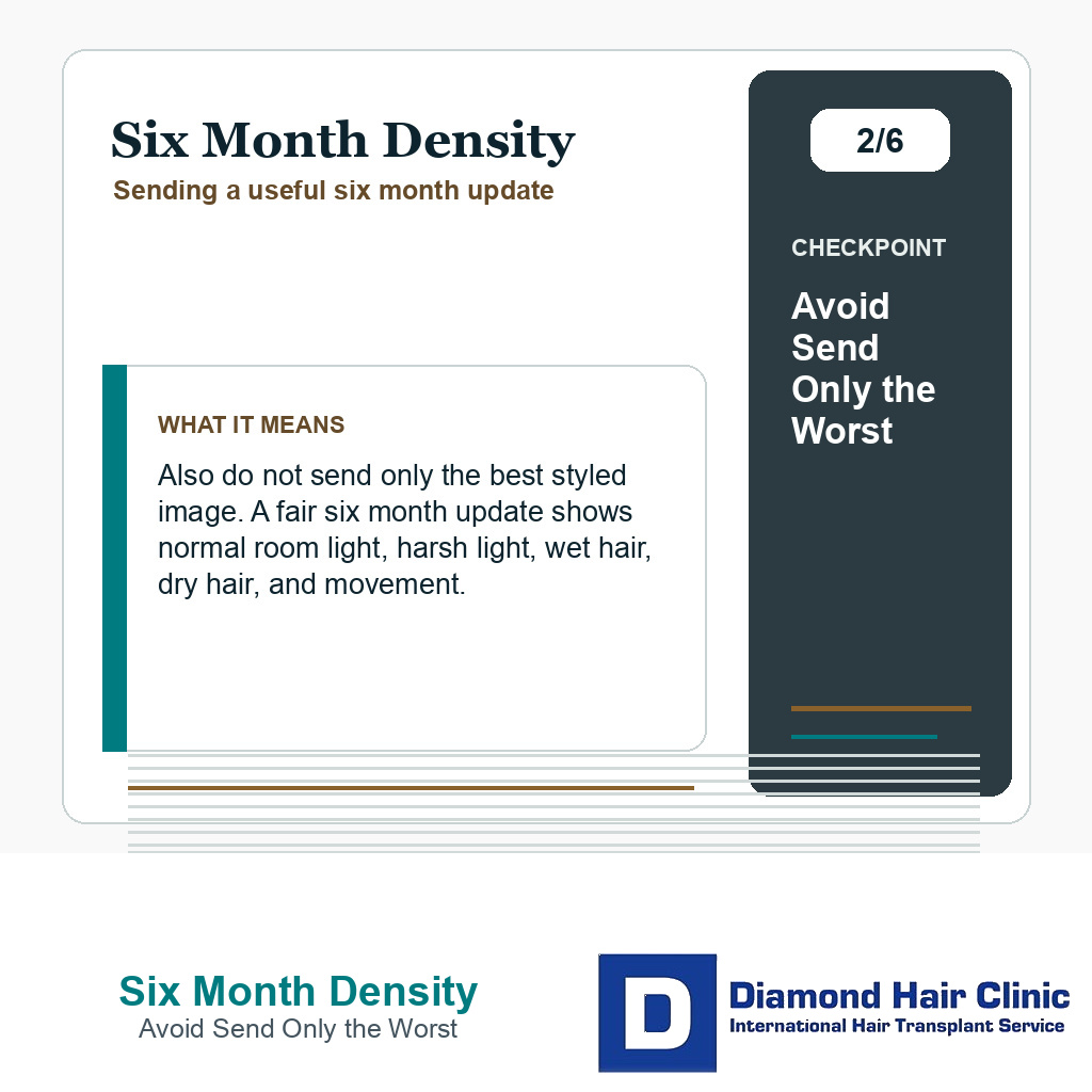 Six Month Density carousel slide about avoid send only the worst