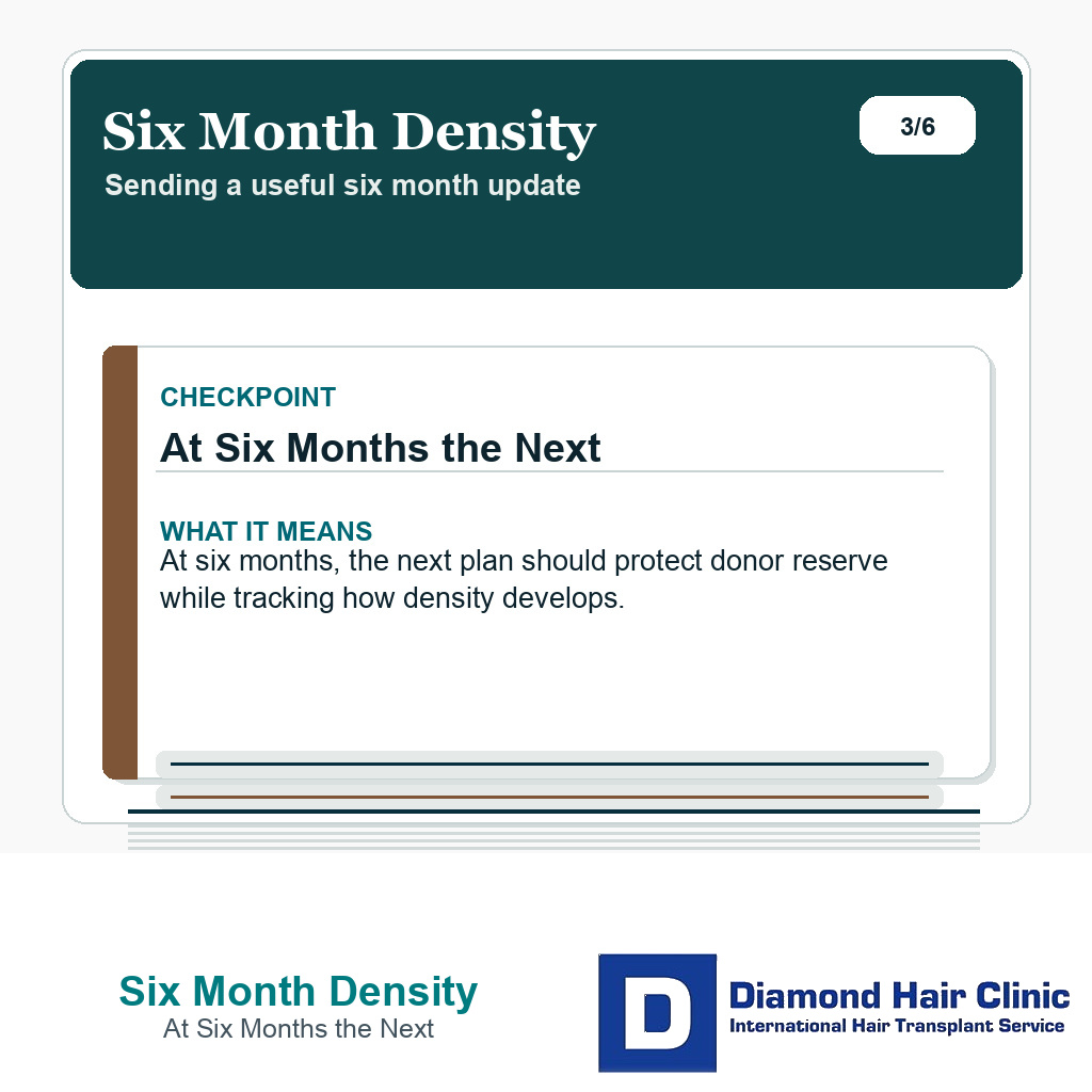 Six Month Density carousel slide about at six months the next
