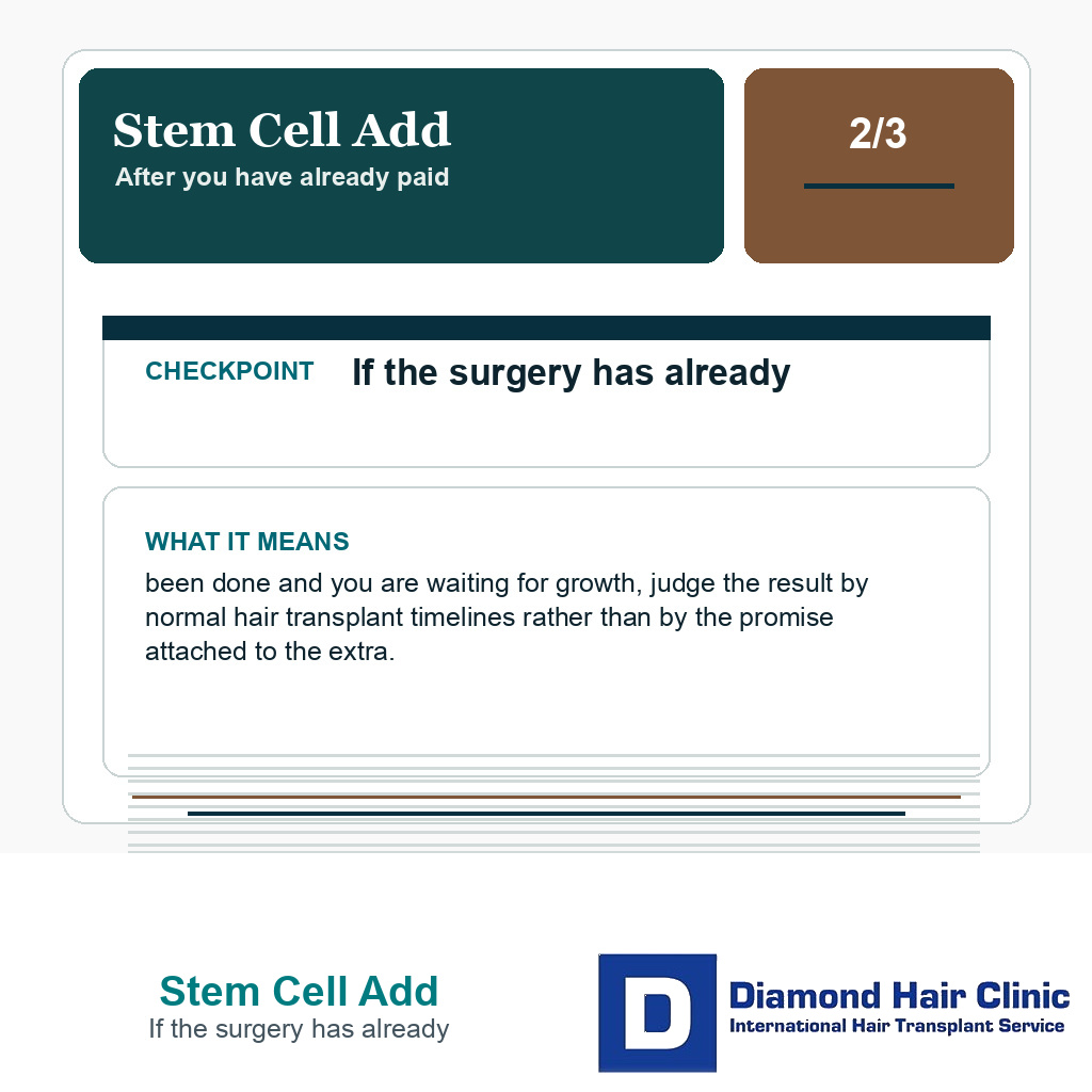 Stem Cell Add carousel slide about if the surgery has already