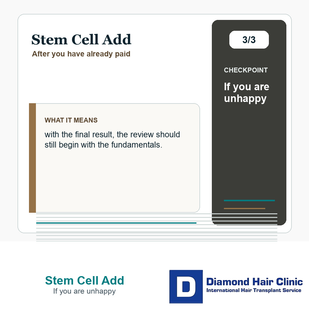 Stem Cell Add carousel slide about if you are unhappy