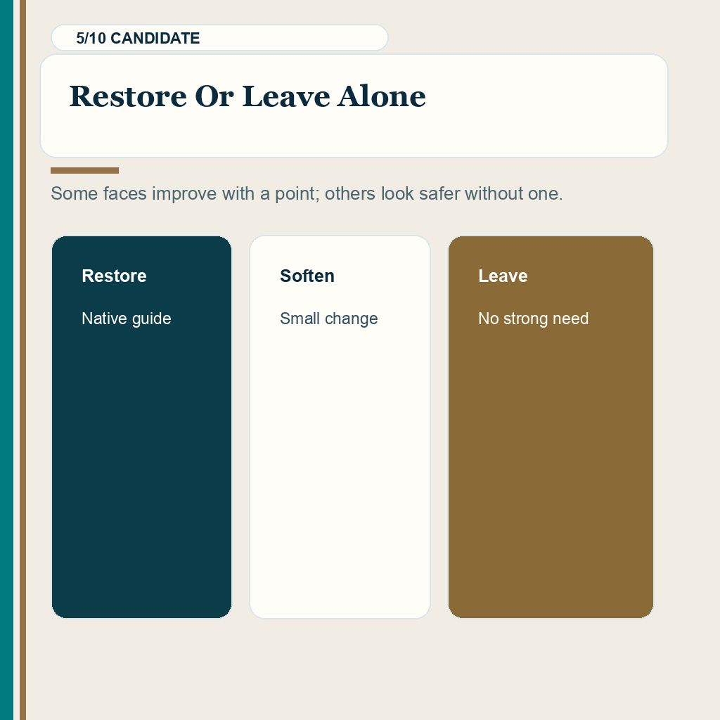 Diamond Hair Clinic temple point planning carousel slide 5 of 10 showing Restore Or Leave Alone