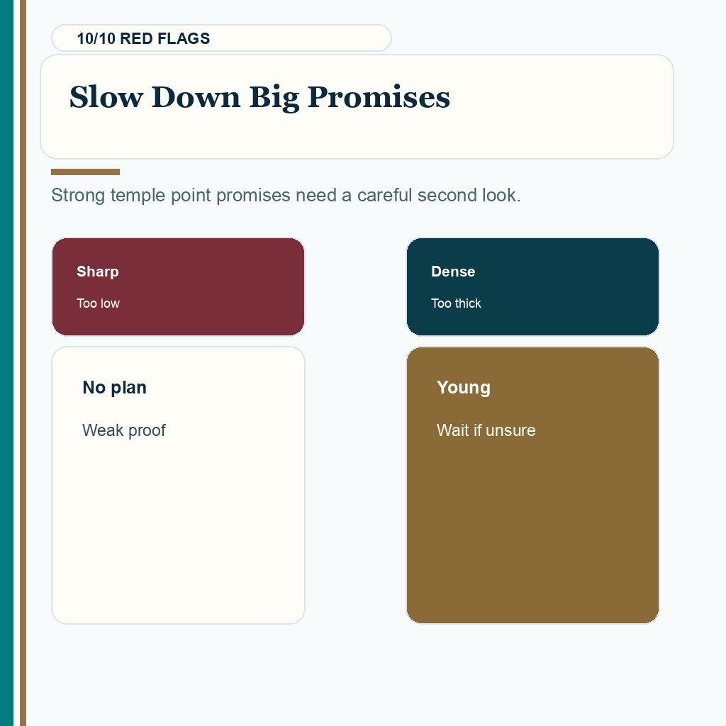 Diamond Hair Clinic temple point planning carousel slide 10 of 10 showing Slow Down Big Promises