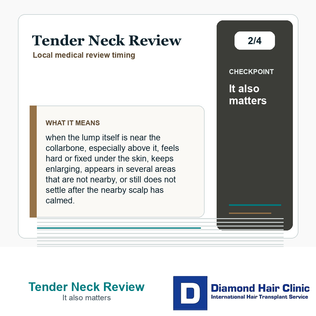 Tender Neck Review carousel slide about it also matters