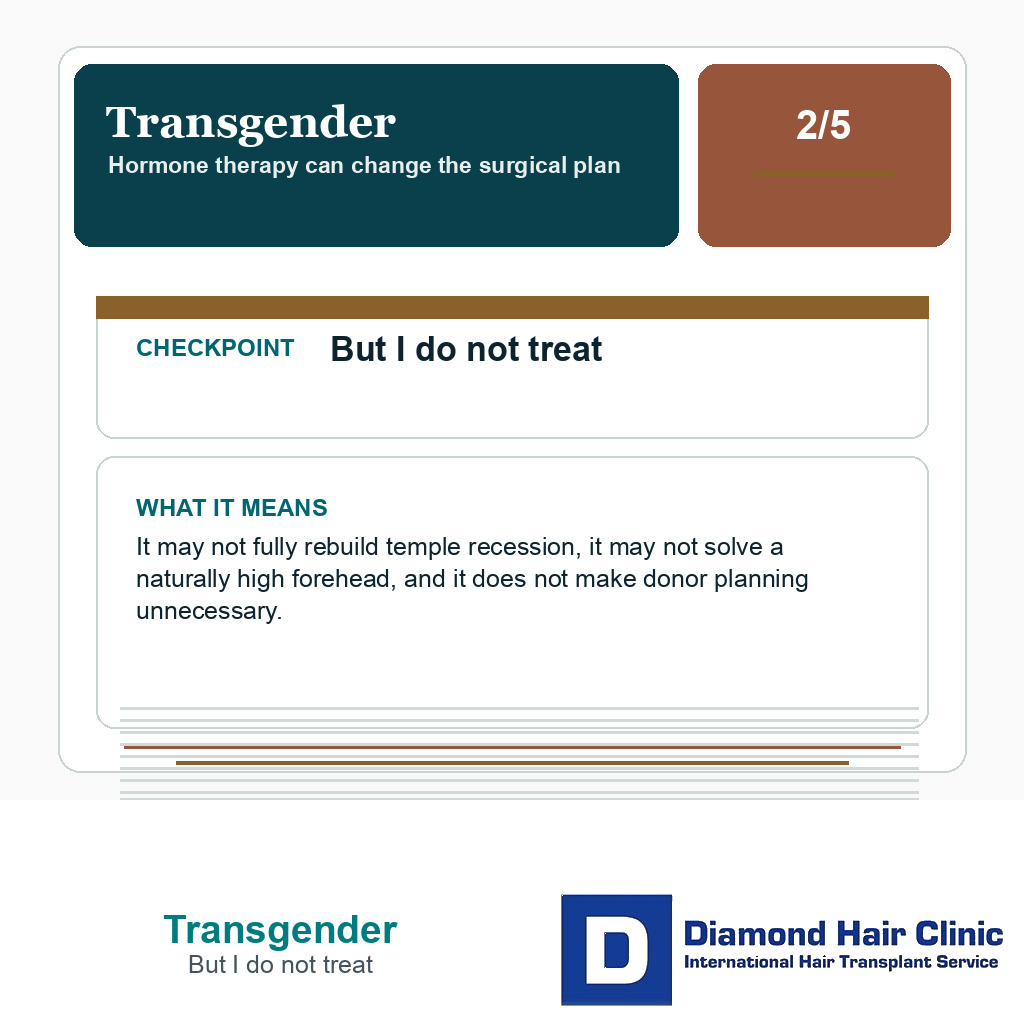 Transgender carousel slide about but i do not treat