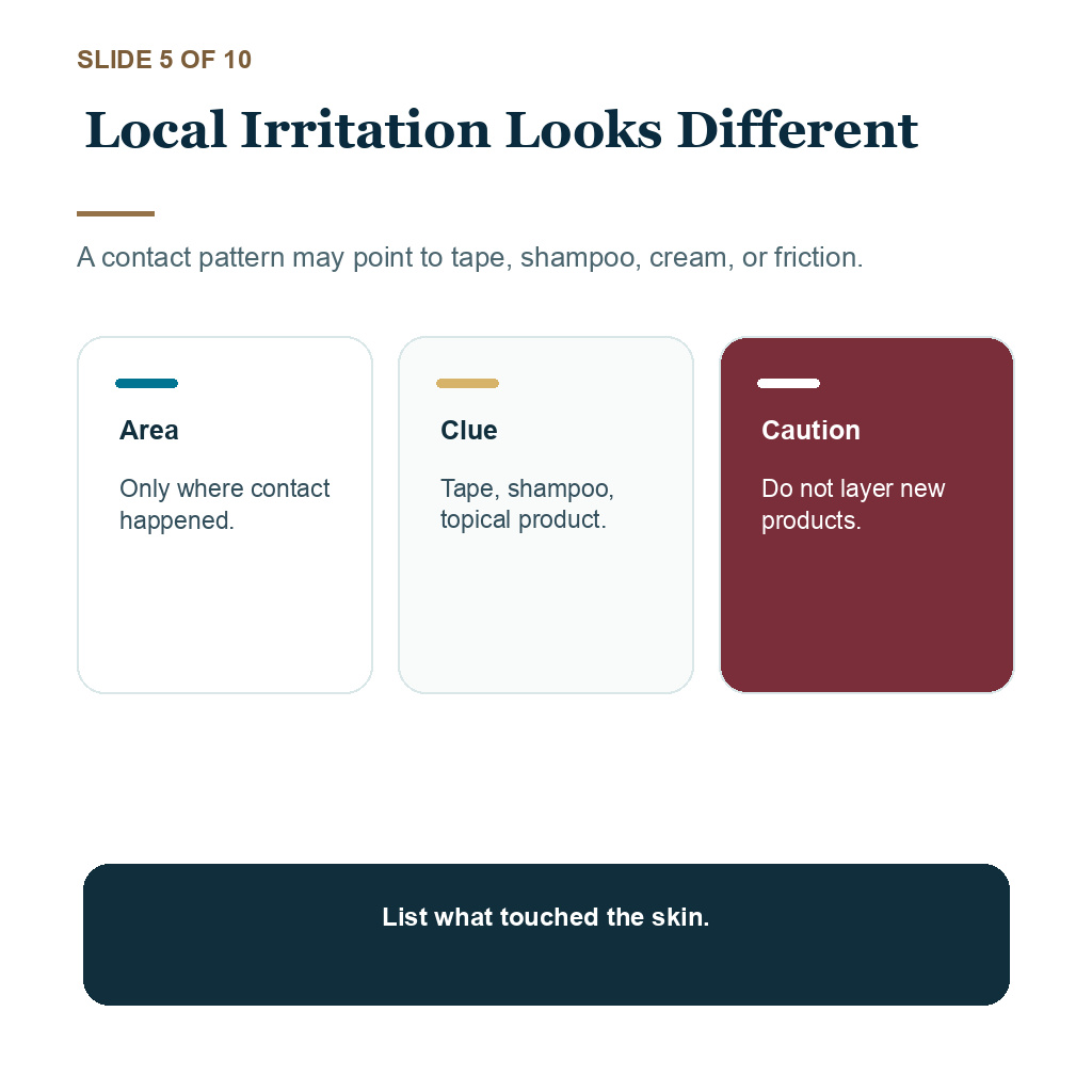 Allergy signs after hair transplant carousel slide 5 about local irritation.