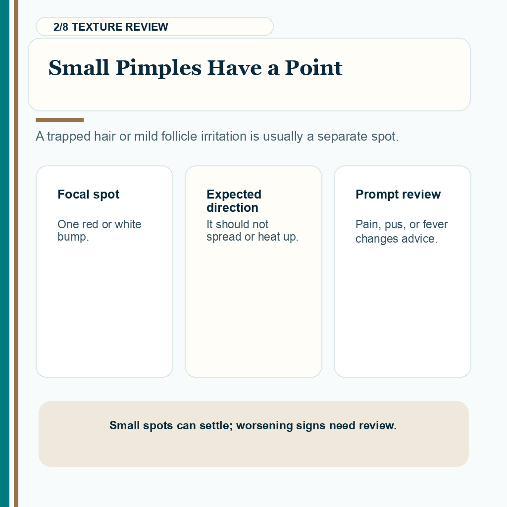 Scalp bumps and ridges carousel slide 2 about small pimples have a point