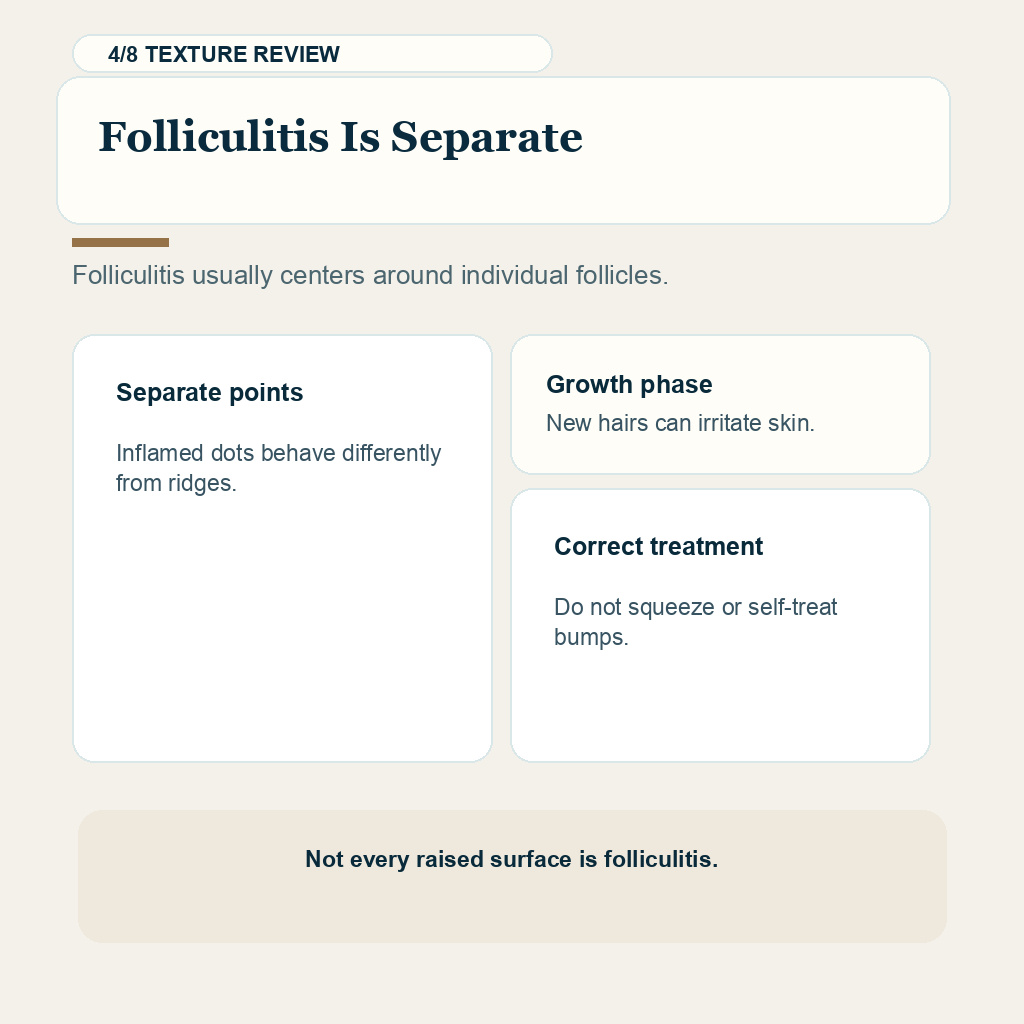 Scalp bumps and ridges carousel slide 4 about folliculitis is separate