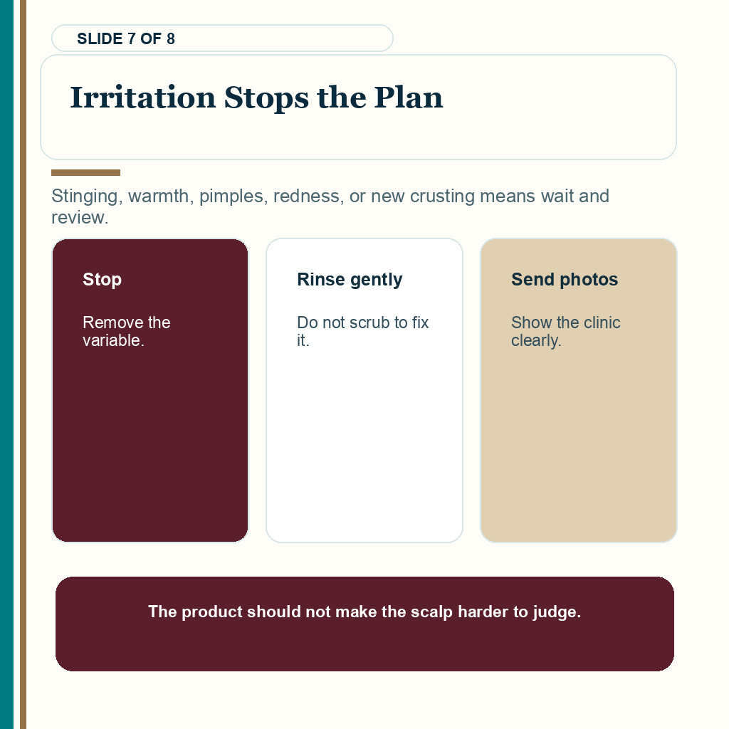 Conditioner after hair transplant carousel slide 7 about irritation stops the plan.