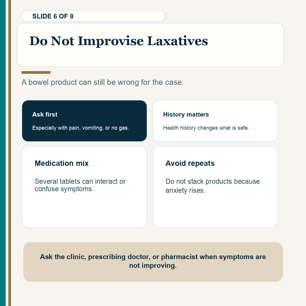 Do not improvise laxatives after constipation during hair transplant recovery.