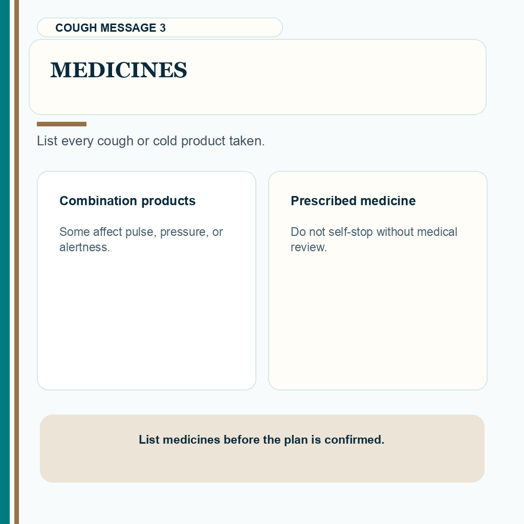 Diamond Hair Clinic cough update carousel slide 3 of 4 Medicines