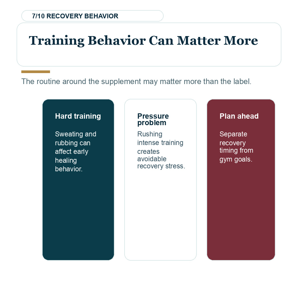 Creatine before FUE planning slide 7 about training behavior can be bigger.