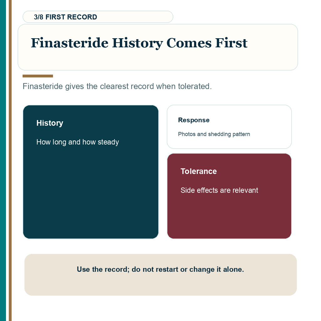 Dutasteride versus finasteride after hair transplant, finasteride history comes first.