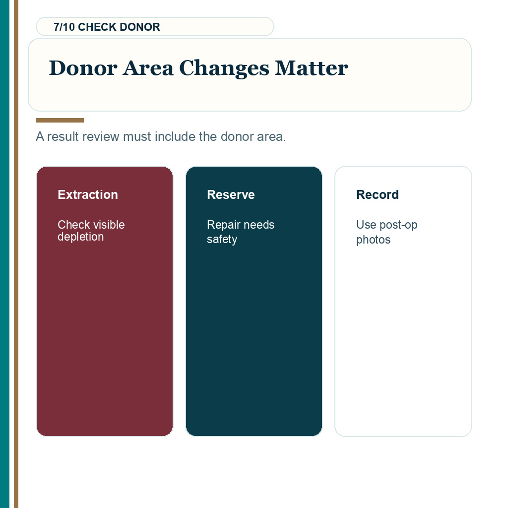 Failed hair transplant or too early carousel slide 7 of 10 about donor area changes matter.