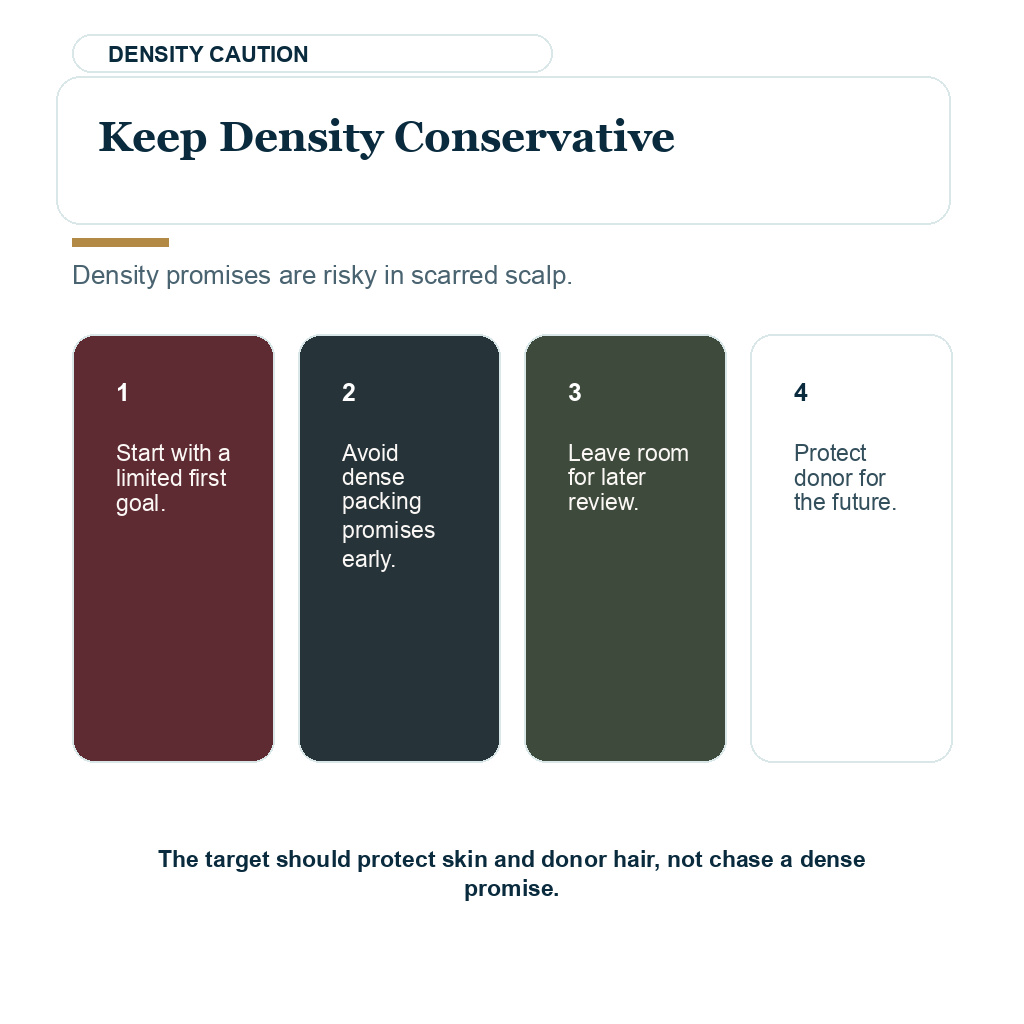 Conservative density planning protects fragile recipient areas