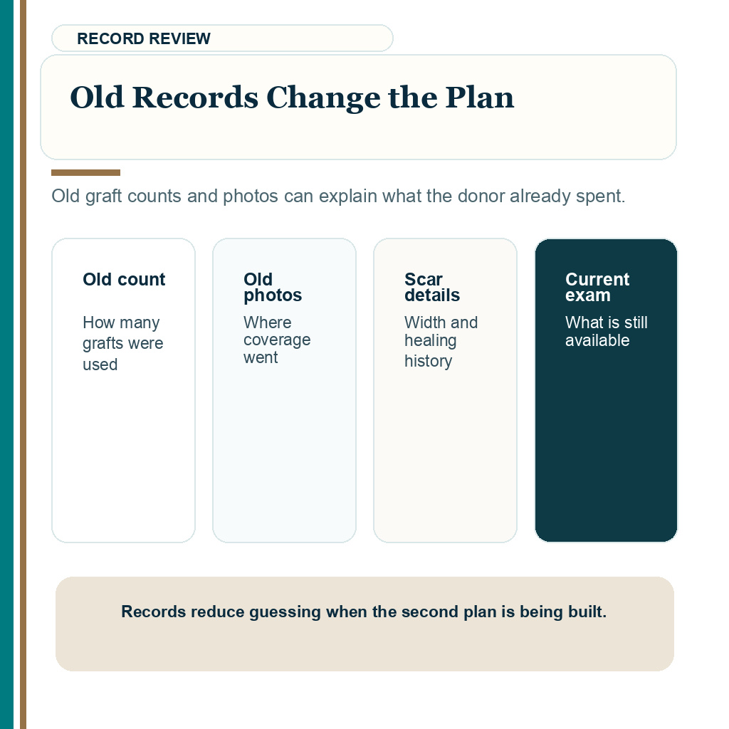 Old records change the plan in FUE after FUT planning.