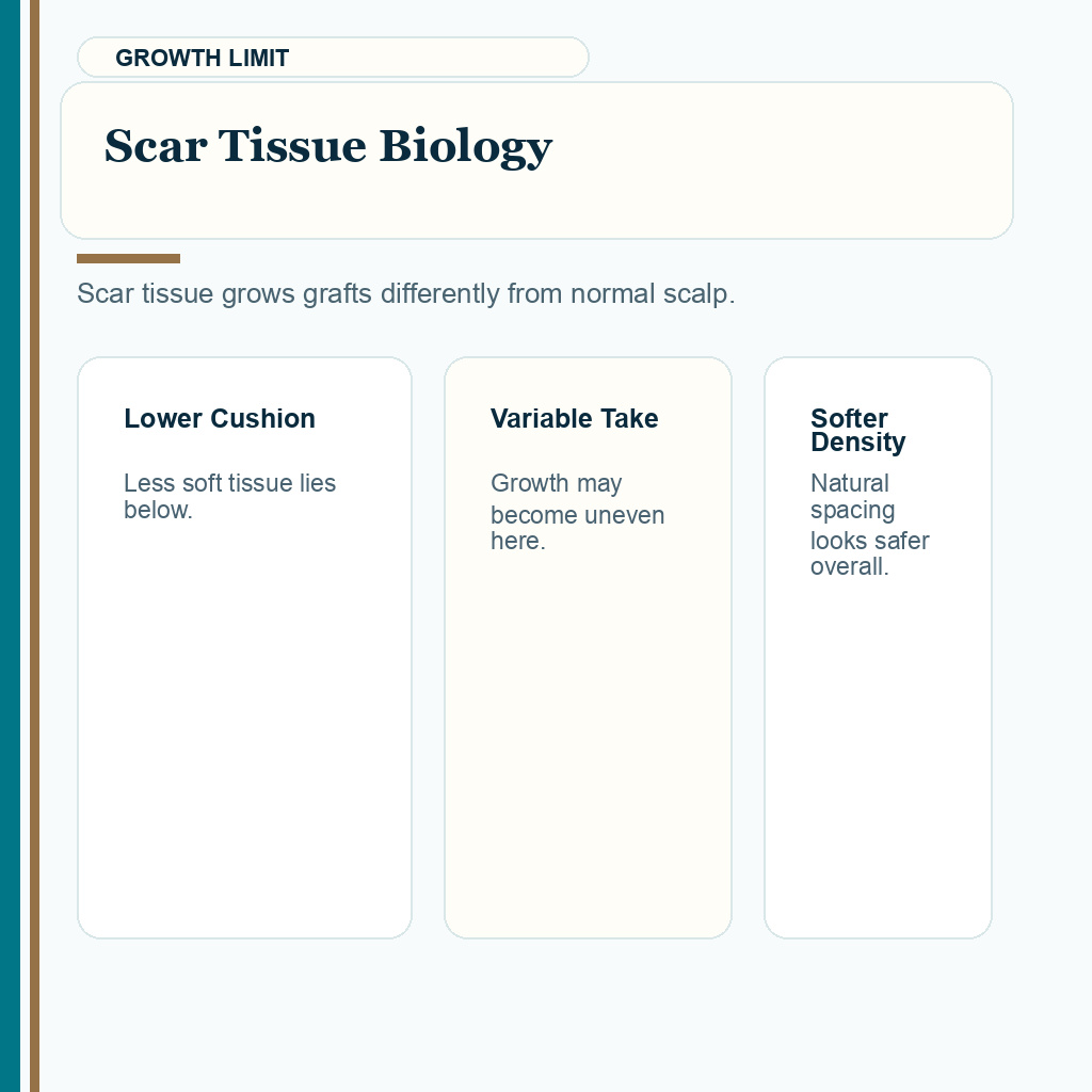FUE Grafts for FUT Scar Repair carousel slide 9: Scar Tissue Biology